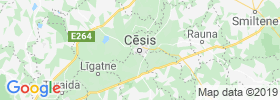 Cesis map
